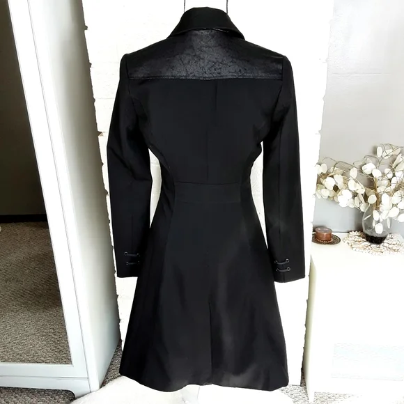 Harry Potter Hot Topic Deadly Hallows Black Button Up Jacket Size XS~No Hood - Picture 4 of 13